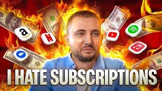 i hate subscriptions.