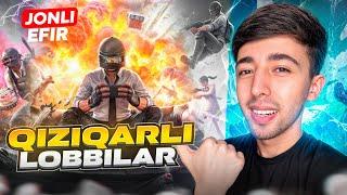 QIZIQARLI LOBBI QILAMIZ - SHORTs STRIM PUBG MOBILE!!!