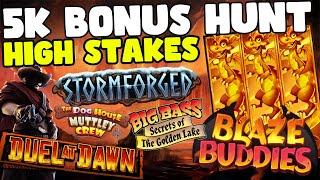 $5000 ONLINE SLOTS BONUS HUNT | 15 BONUSES SAVED | DUEL AT DAWN, BLAZE BUDDIES & MORE