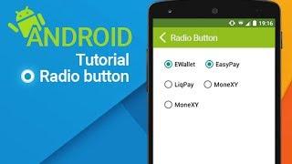 Android Studio Tutorial Radio Button Widget Part 1 :-Radio Button Check Unchecked Android Tutorial