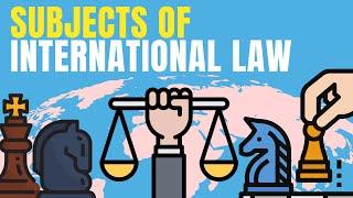 International Law explained | what are the Subjects of International Law? By Hesham Elrafei