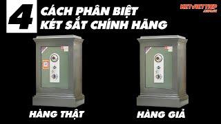 4 Cách Phân Biệt Két Sắt Việt Tiệp Chính Hãng để không bị lừa