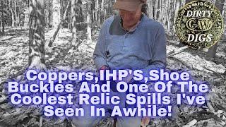 Epic Coins And Relics Found #metaldetecting In The New Hampshire Forest!