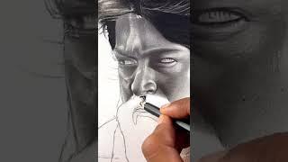 Violence Kgf Chapter 2 Yash Drawing #shorts #kgf2 #artwork