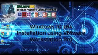 Windows 10 x64 Installation using VMware Workstation Pro