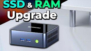 HOW TO UPGRADE THE SSD AND RAM! | GMKtec Nucbox G1 Mini PC | System Upgrade | Make Your PC FASTER