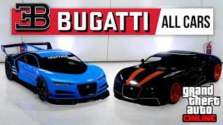 All Bugatti Cars in GTA 5 Online [2024 in-depth guide]