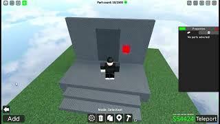 How to make a Button Activated Door in Obby Creator