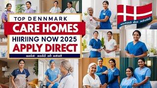 Caregiver Jobs in Denmark  2025 | Top Care Homes with Visa Sponsorship"