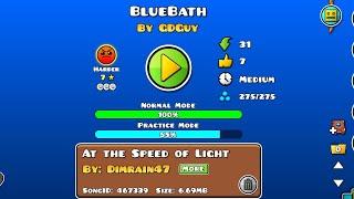 BLUEBATH 100% ALL COINS BY GDGUY SUPER GDPS HARDER FEATURED