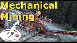 Mechanical Placer Gold Mining