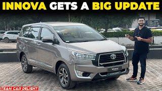 Nayi Innova Launched with More Features - Walkaround with On Road Price | Innova Crysta GX Plus