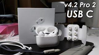 NEW AirPods Pro 2 clone - Danny v4.2 Ultra with USB C, ANC & Transparency Mode! Under $40!