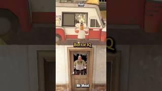 Mr Meat vs Rod (Ice Scream)who is powerful ?   #mrmeat #rod #icecream #gamicenzo #viral #shorts