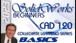 E1 SolidWorks 2023 - Basic Modeling for Beginners Tutorial with Training Guide | Tips