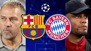 Barcelona vs Bayern Munich, UEFA Champions League 24/25 - TACTICAL PREVIEW