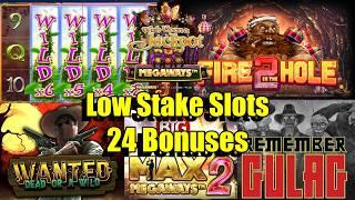 24 Slot Bonuses, All Viewer Picks, Wanted Dead or a Wild VS, Tombstone RIP, Diamond Mine & Much More