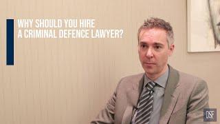 Why should you hire a criminal defence lawyer? | David M. Schell