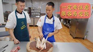 Chef Wang's knife skill 004: "Chopping" basics, 3 common chopping methods