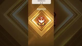 Finally I am going in grandmaster happy happy #bybyfreefire