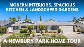 Stunning Single-Story Home Tour in Newbury Park | Modern Interiors & Landscaped Gardens