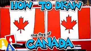  How To Draw The Canada Flag - Happy Canada Day!