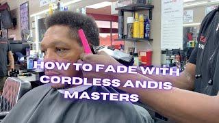 How to Do a Drop Fade with Cordless Masters 