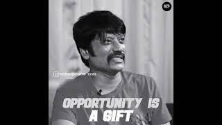 Opportunity is a Gift || Actor Sj Surya Motivational Speech status  #shorts