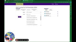 Navigating the Schedule Planner in MyMadison