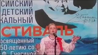 Сторожишина Анастасия - "Вылетала сизая голубка" (лирическая Смоленской области)