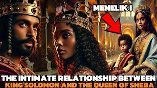 The Deep Romance Between Ethiopian Queen of Sheba & King Solomon and their Son Menelik   #BlackJesus