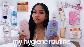 MY HYGIENE ROUTINE  | *how to smell good 24/7* skin, hair, + dental care & shower routine