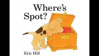 Where's Spot? / Easy English reading video for Kids