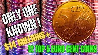 LOOK FOR RARE 5 EURO CENT COINS! THAT COULD MAKE YOU A MILLIONAIRE!