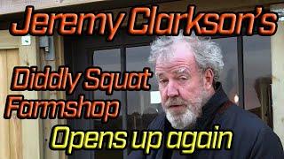 Jeremy Clarkson's Diddly Squat Farm Shop Opens Again after Covid Restrictions #shorts