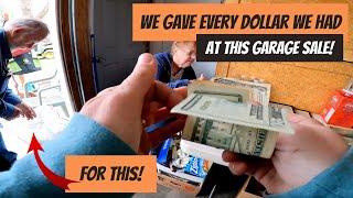 We Spent It All at One Garage Sale to Flip Items on eBay For a Profit!