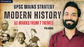  PYQ-Driven *Most Effective* Modern History Strategy for UPSC CSE Mains 2025/26 | Rise With Jeet 