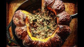 Roasted Stuffed Pumpkin