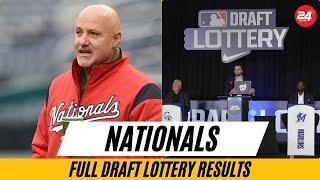 Washington Nationals Secure #1 Pick in 2025 MLB Draft | Full Draft Lottery Results