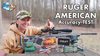 Ruger American 308 Accuracy Test! Find the Most Accurate Round?