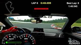 BMW M240i Fast Lap CTMP Mosport with Trillium