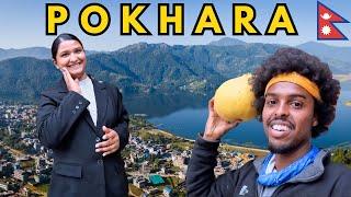 Black Guys First Night in Pokhara 2023  ( Best City in Nepal)