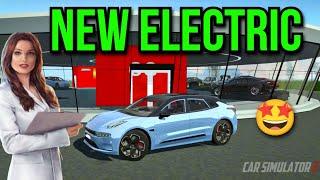 New Update - New Electric Car Unlocked - Car Simulator 2