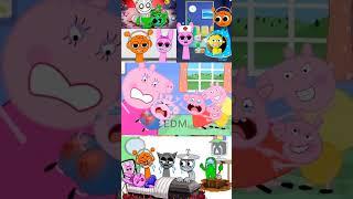 Which video numbers are saddest ?? #animationmeme #funnycartoon #peppapigparody #peppapig