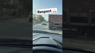 Respect to this truck driver ️