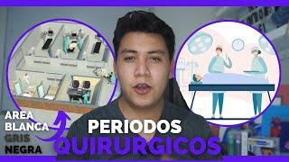 AREAS DEL QUIROFANO || Periodos PRE, TRANS Y POS-OPERATORIOS | Enfermeria Quirurgica