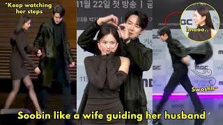 Yoo Yeon Seok keep holding Soo Bin’s hand as they walked up to the stage Why are you like this