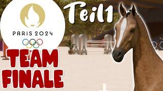 Olympia 2024 - Team Finale 1. Versuch  Pro Show Jumping