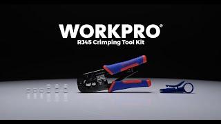 WORKPRO® Tools | RJ45 Crimping Tool Kit