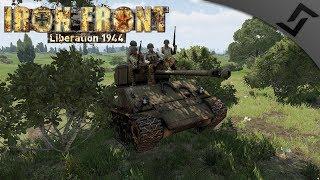 Sherman Firefly vs German Tank Division - ArmA 3 IFA WW2 Mod - WW2 Tank Gameplay 1440p60